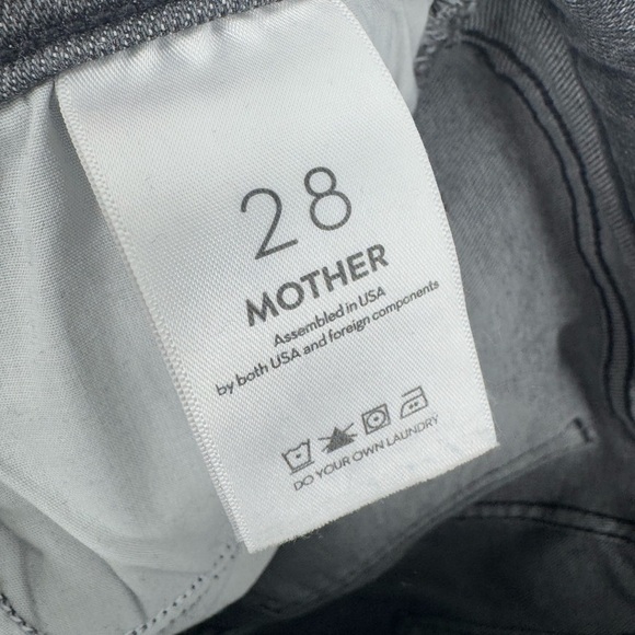 MOTHER The Rascal Flood Jeans in Magic 8 Ball Size 28 B2473 - Picture 5 of 6